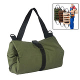 Maxbell Tool Pouch Rolling Carry Case Electrician Maintenance Tool Bag for Gifts