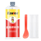 Maxbell Metal Glue Welding Glue High Temperature Resistant for Alloy Steel 2 Bottles