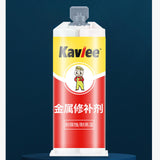 Maxbell Metal Glue Welding Glue High Temperature Resistant for Alloy Steel 2 Bottles