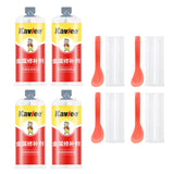 Maxbell Metal Glue Welding Glue High Temperature Resistant for Alloy Steel 4 Bottles