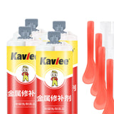 Maxbell Metal Glue Welding Glue High Temperature Resistant for Alloy Steel 4 Bottles