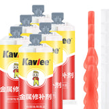 Maxbell Metal Glue Welding Glue High Temperature Resistant for Alloy Steel 6 Bottles