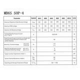 Maxbell MB6S Diodes Bridge Rectifiers 600V 0.5A SOP-4 for Household Appliances