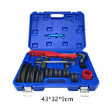 Maxbell Refrigeration Ratcheting Tubing Benders Hand Tool Metal for Threading Pipe
