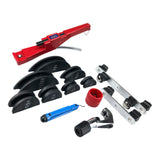 Maxbell Refrigeration Ratcheting Tubing Benders Hand Tool Metal for Threading Pipe