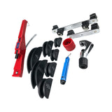 Maxbell Refrigeration Ratcheting Tubing Benders Hand Tool Metal for Threading Pipe