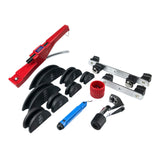 Maxbell Refrigeration Ratcheting Tubing Benders Hand Tool Metal for Threading Pipe