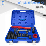 Maxbell Refrigeration Ratcheting Tubing Benders Hand Tool Metal for Threading Pipe