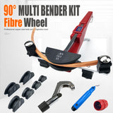 Maxbell Refrigeration Ratcheting Tubing Benders Hand Tool Metal for Threading Pipe