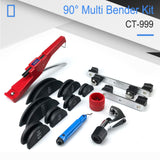 Maxbell Refrigeration Ratcheting Tubing Benders Hand Tool Metal for Threading Pipe