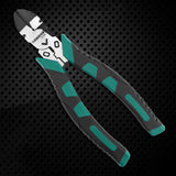 Maxbell Pliers with Wire Cutter Wire Crimper for Home Cutting Network Engineers 6in Diagonal Plier
