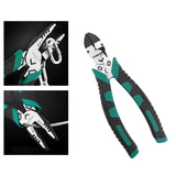 Maxbell Pliers with Wire Cutter Wire Crimper for Home Cutting Network Engineers 6in Diagonal Plier