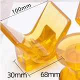 Maxbell Boat Trailer Tie Down V Bow Stop Fits 3.94'' Bracket Non Marking Sturdy