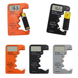 Maxbell Portable Battery Tester Battery Tester Checker Universal for 9V 1.5V AA Orange