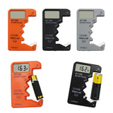 Maxbell Portable Battery Tester Battery Tester Checker Universal for 9V 1.5V AA Orange