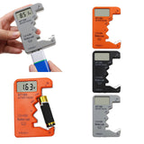 Maxbell Portable Battery Tester Battery Tester Checker Universal for 9V 1.5V AA Orange