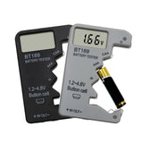 Maxbell Portable Battery Tester Battery Tester Checker Universal for 9V 1.5V AA Orange