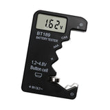 Maxbell Portable Battery Tester Battery Tester Checker Universal for 9V 1.5V AA Orange