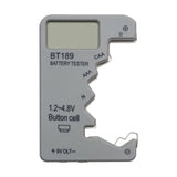 Maxbell Portable Battery Tester Battery Tester Checker Universal for 9V 1.5V AA Orange