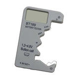 Maxbell Portable Battery Tester Battery Tester Checker Universal for 9V 1.5V AA Argent