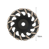 Maxbell Concrete Grinding Wheel Convenient Thicken for Removing Tile Smoothing Style C