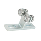 Maxbell Electric Hoist Installation Roller Trolley for 1-5/8" Wide and 1-5/8"
