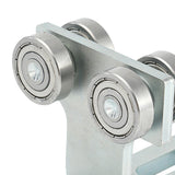 Maxbell Electric Hoist Installation Roller Trolley for 1-5/8" Wide and 1-5/8"