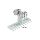 Maxbell Electric Hoist Installation Roller Trolley for 1-5/8" Wide and 1-5/8"