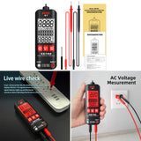 Maxbell Pocket Voltage Detector Multimeter Removeable Test Leads for Electricians standard