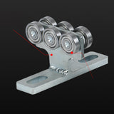 Maxbell 6 Wheel Trolley T Track Accessories for Freight Winch Electric Hoist