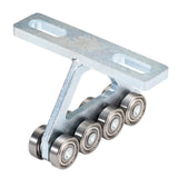 Maxbell Installation Roller Trolley 8 Wheel Silent Hardware Accs Smooth for HH008