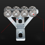 Maxbell Installation Roller Trolley 8 Wheel Silent Hardware Accs Smooth for HH008