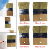 Maxbell Paint Brush Large Woodeh Handle Art Paint Brush for Fence Wood Dusting 3inch 5.1cm Bristles