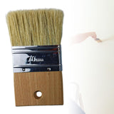 Maxbell Paint Brush Large Woodeh Handle Art Paint Brush for Fence Wood Dusting 3inch 5.1cm Bristles