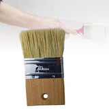 Maxbell Paint Brush Large Woodeh Handle Art Paint Brush for Fence Wood Dusting 3inch 5.1cm Bristles