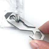 Maxbell Multifunctional Wrench Multipurpose Multitool Portable for Picnic Hiking