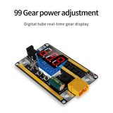Maxbell 12V Spot Welder Set Portable Handheld Adjustable 99 Level for Welding Repair 1 Set with shell