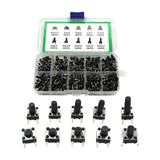 Maxbell 200Pcs Push Button Momentary Tactile Push Button for Light Lamp SMD