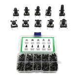 Maxbell 200Pcs Push Button Momentary Tactile Push Button for Light Lamp SMD