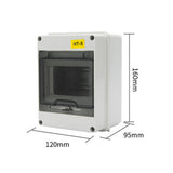 Maxbell Distribution Protection Box Waterproof IP66 for Outdoor Electrical Indoor HT 5