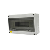 Maxbell Power Distribution Box 15 18 24 Way Plastic Durable for Wall Circuit Breaker HT 15