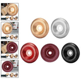 Maxbell 3.94inchx0.87inch Angle Grinder Carving Disc Wood Shaping Wheel for Cleaning Aureate