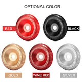 Maxbell 3.94inchx0.87inch Angle Grinder Carving Disc Wood Shaping Wheel for Cleaning Red