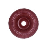 Maxbell 3.94inchx0.87inch Angle Grinder Carving Disc Wood Shaping Wheel for Cleaning dark red