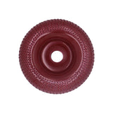Maxbell 3.94inchx0.87inch Angle Grinder Carving Disc Wood Shaping Wheel for Cleaning dark red