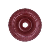 Maxbell 3.94inchx0.87inch Angle Grinder Carving Disc Wood Shaping Wheel for Cleaning dark red