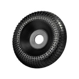 Maxbell 3.94inchx0.87inch Angle Grinder Carving Disc Wood Shaping Wheel for Cleaning Black
