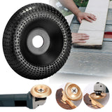 Maxbell 3.94inchx0.87inch Angle Grinder Carving Disc Wood Shaping Wheel for Cleaning Black