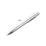 Maxbell Scribing Hand Tool Portable Center Punch Engraving Tool for Carving Ceramics Argent A