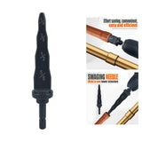 Maxbell Drill Bit Repairing 1/4" 3/8" 1/2" 5/8" Swaging Punch Tool for Refrigeration